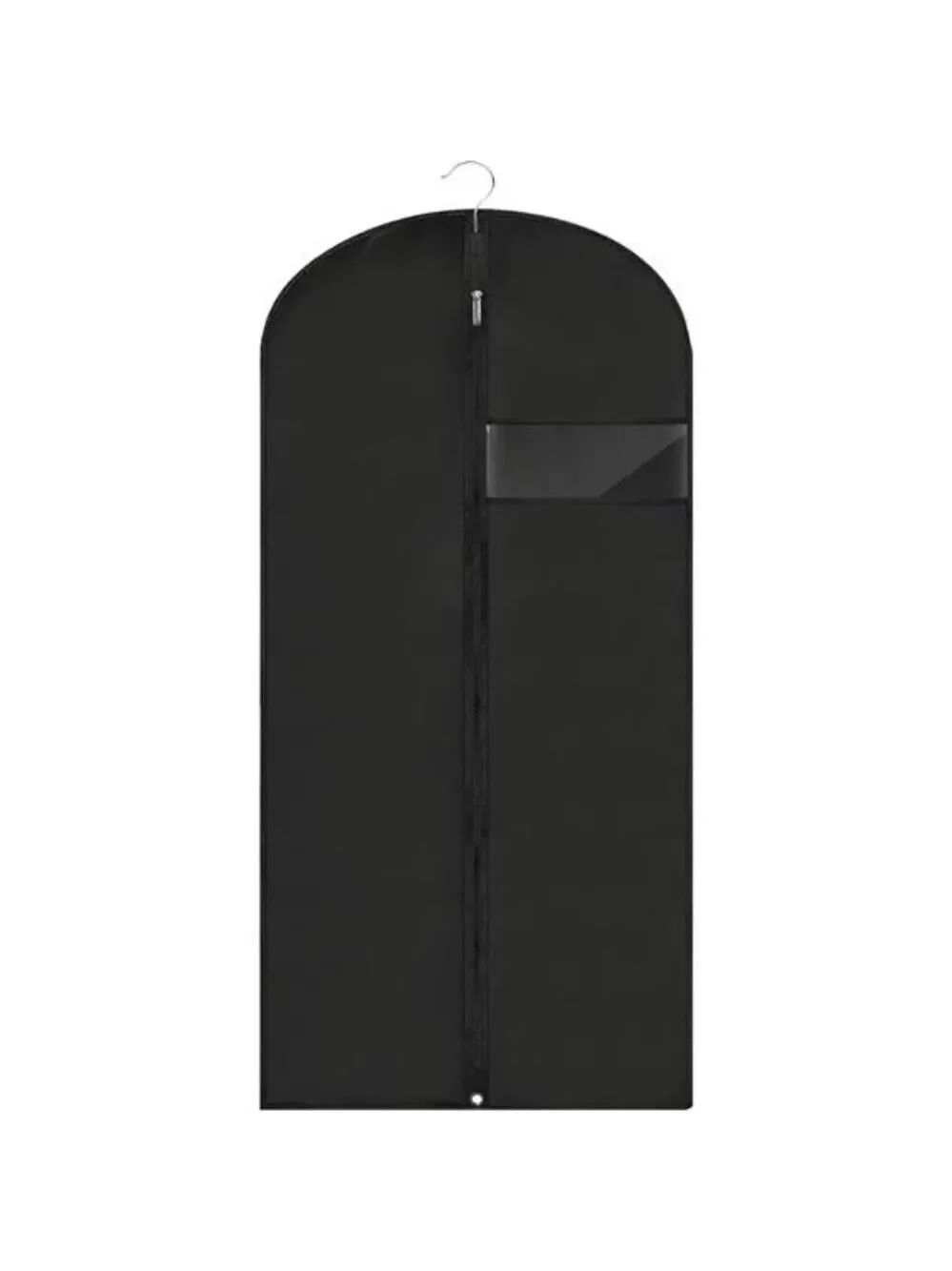 Garment Bags for Hanging Clothes Suit Dress Bag Long Black Travel Storage Cover